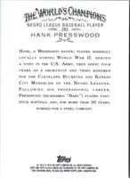 2010 Topps Allen & Ginter Hank Presswood #283