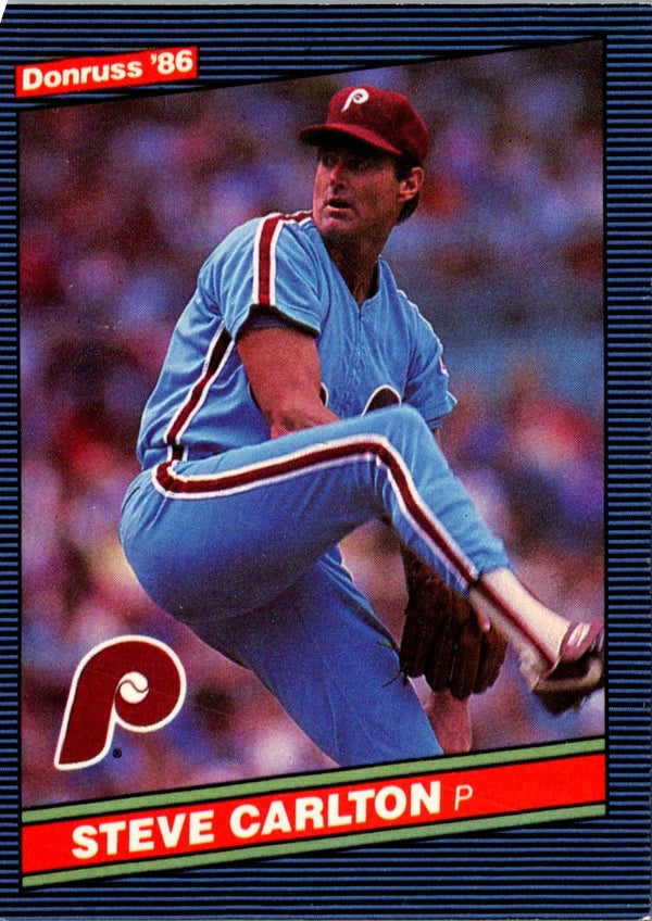 1986 Leaf Steve Carlton #117