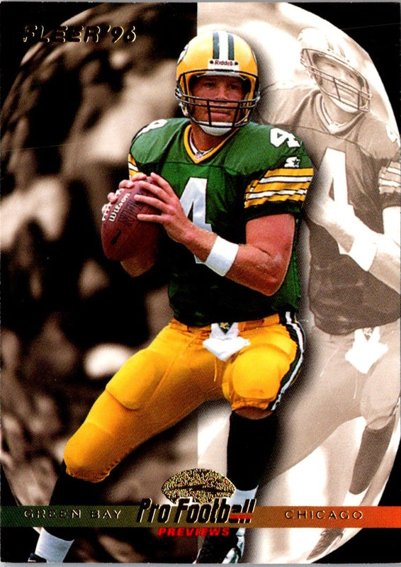 1996 Fleer Brett Favre #187