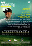 2016 Stadium Club Dee Gordon