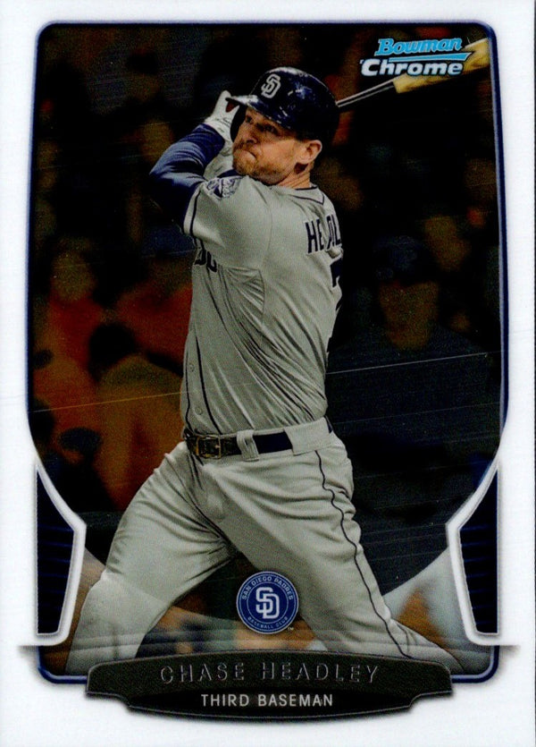 2013 Bowman Chrome Chase Headley #195