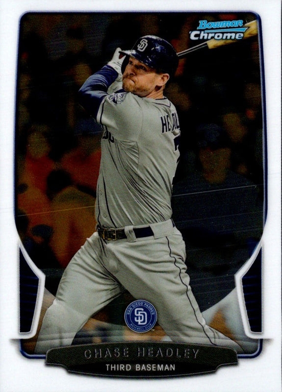 2013 Bowman Chrome Chase Headley #195