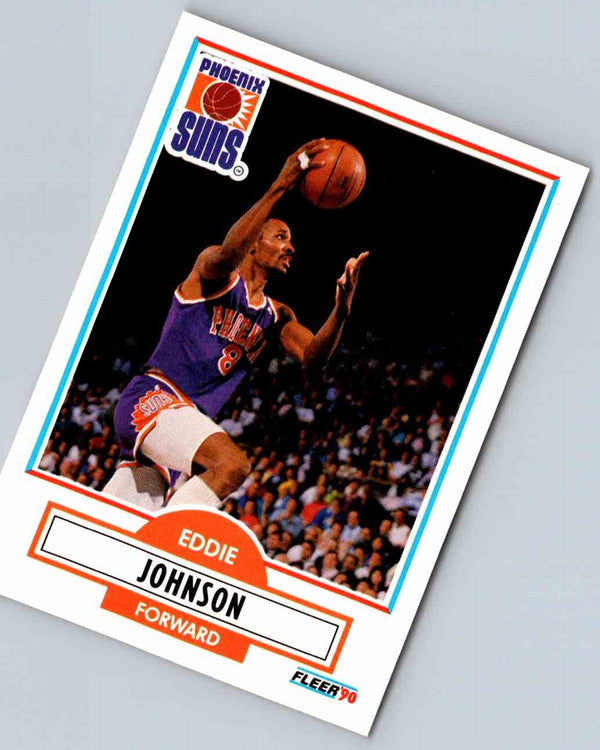 1990 Fleer Eddie Johnson #148