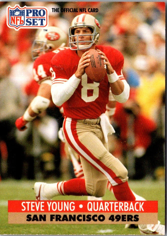 1991 Pro Set Spanish Steve Young #225