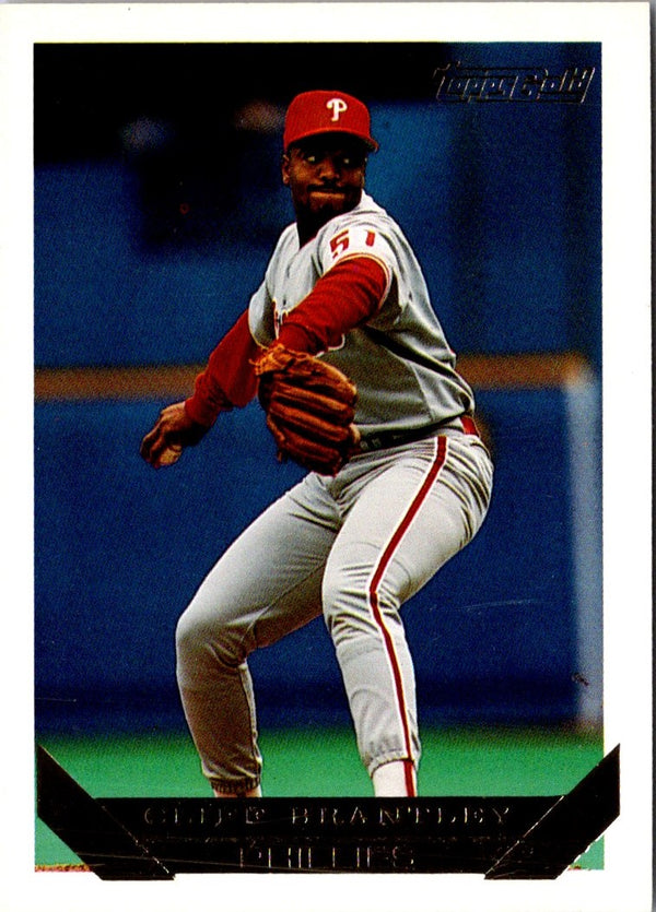 1993 Topps Gold Cliff Brantley #773