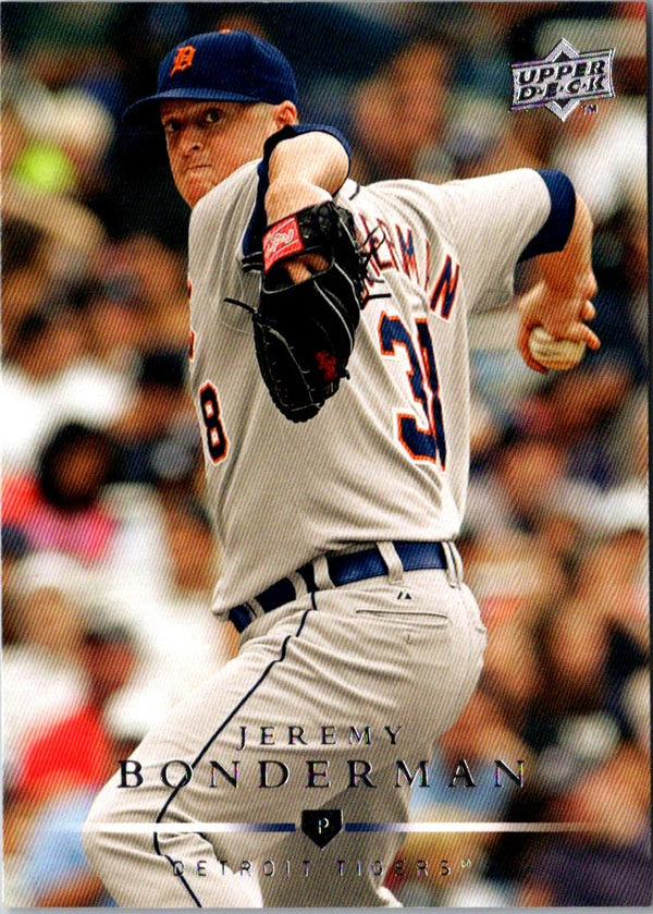 2008 Upper Deck Jeremy Bonderman #261