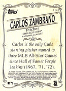 2009 Topps 206 Carlos Zambrano