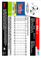 2006 Topps Randy Wolf #141