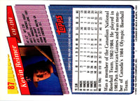 1993 Topps Gold Kevin Reimer #87