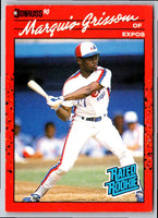1990 Donruss Marquis Grissom #36 Rookie