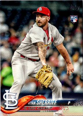2018 Topps Limited Ryan Sherriff #698