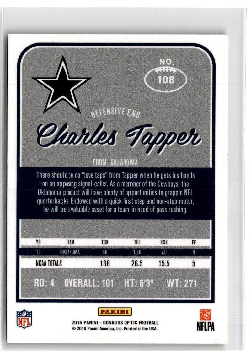 2016 Donruss Optic Charles Tapper