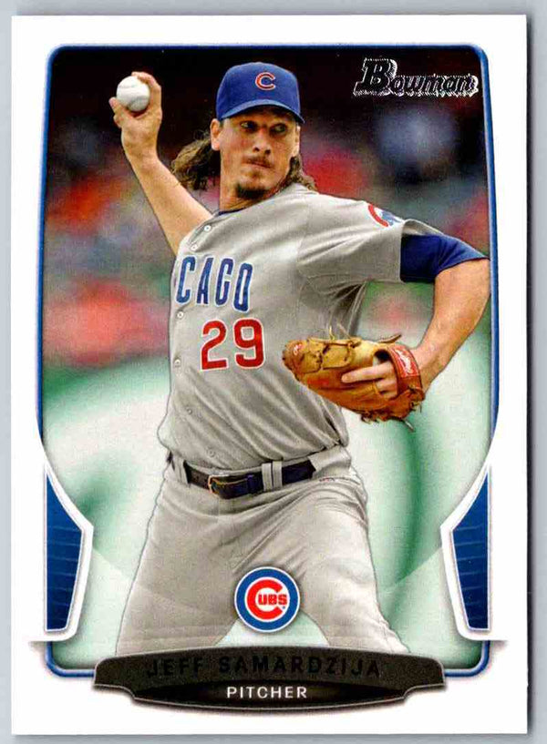 2013 Bowman Jeff Samardzija #27