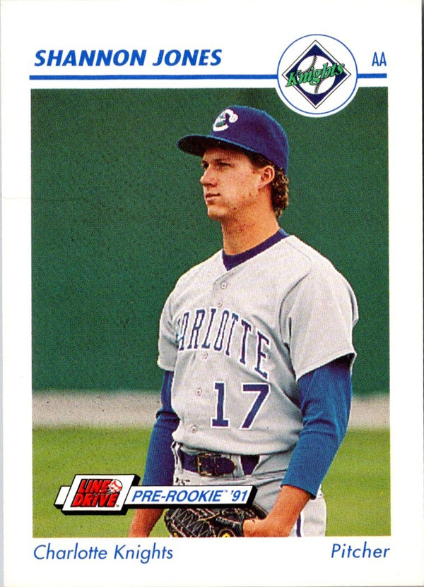 1991 Line Drive AA Shannon Jones #135