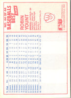 1986 Fleer Baseball's Best Sluggers vs. Pitchers Robin Yount #44