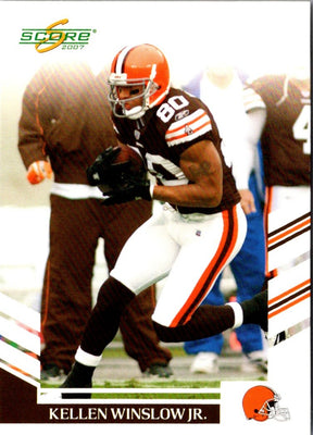 2007 Score Kellen Winslow #199