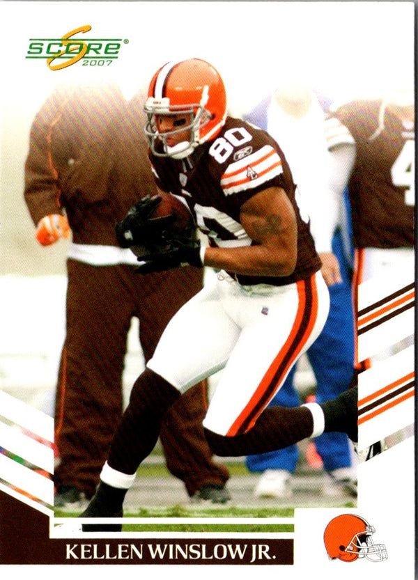 2007 Score Kellen Winslow #199