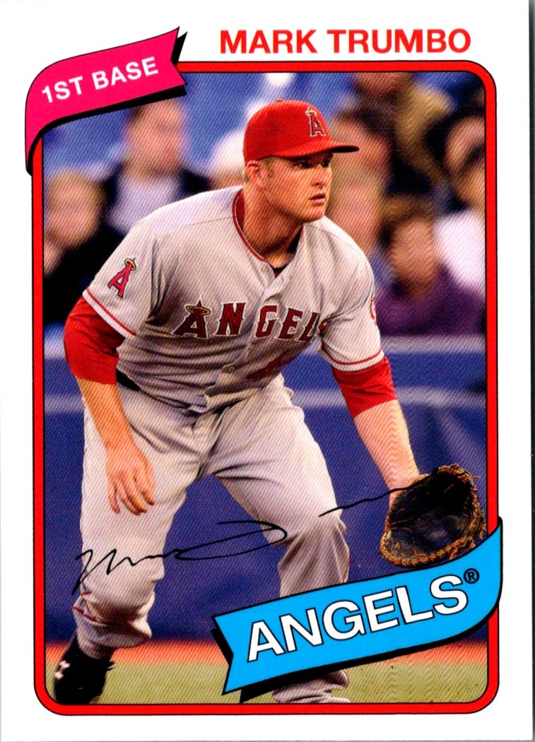 2012 Topps Archives Mark Trumbo