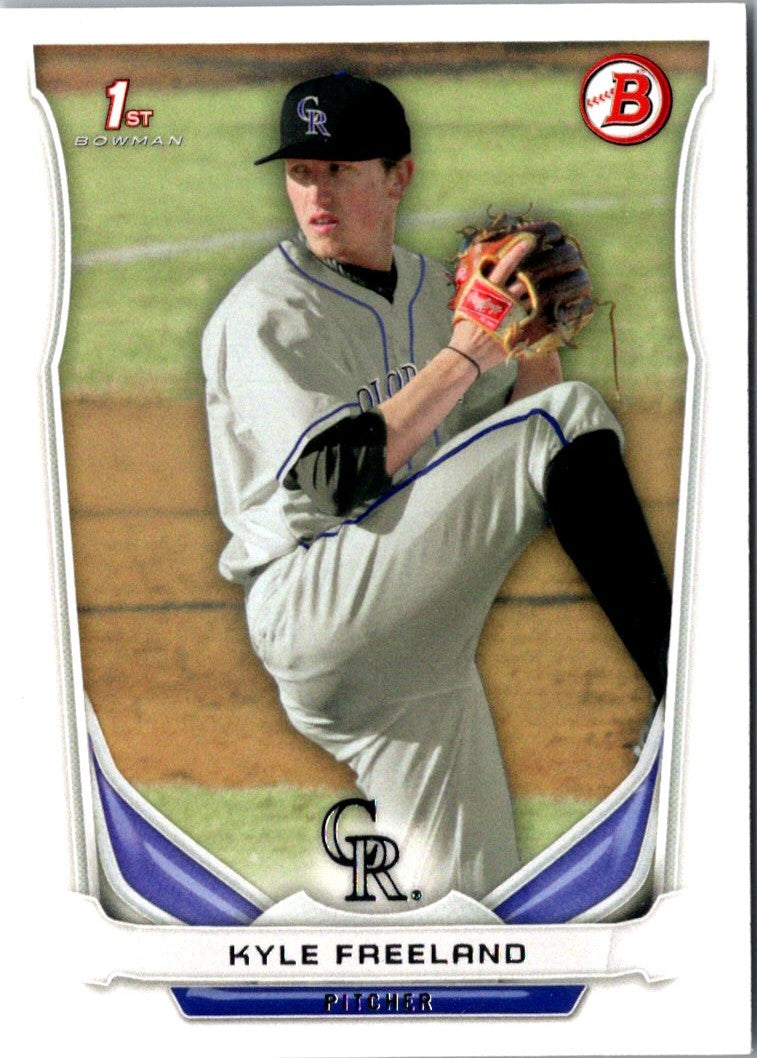 2014 Bowman Draft Picks & Prospects Kyle Freeland