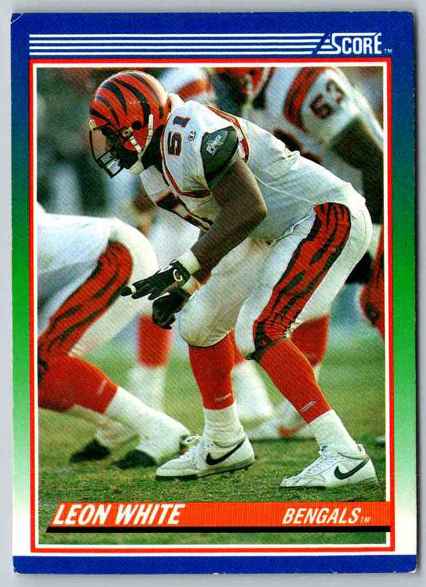 1990 Score Leon White #32