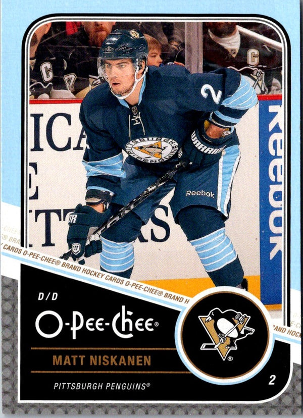 2011 O-Pee-Chee Matt Niskanen #442