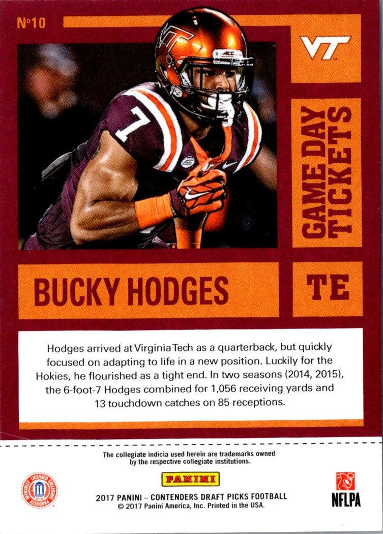 2017 Panini Bucky Hodges