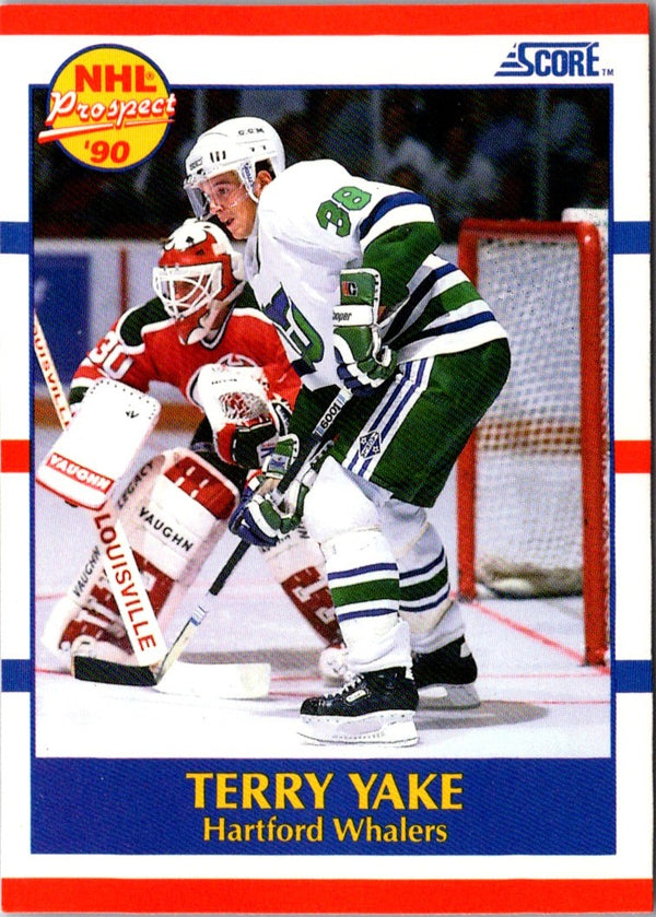 1990 Score Terry Yake #419 Rookie