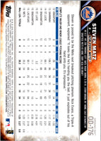 2016 Topps Opening Day Steven Matz #OD-176
