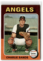 1975 Topps Charlie Sands #548 EXMT