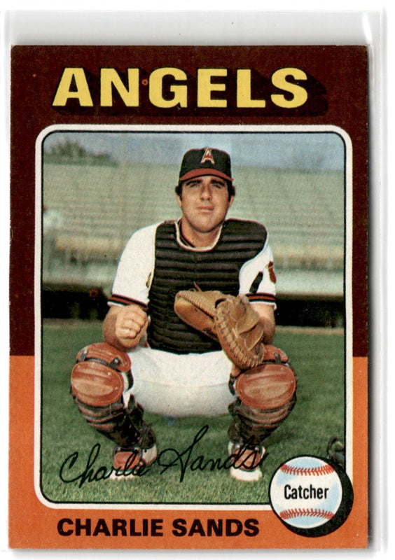 1975 Topps Charlie Sands #548 EXMT