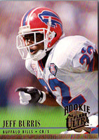 1994 Ultra Jeff Burris #342 Rookie