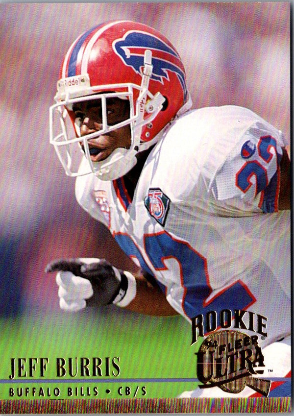 1994 Ultra Jeff Burris #342 Rookie