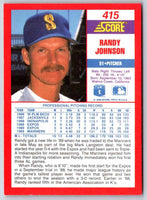 1990 Score Randy Johnson #415