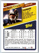 1993 Topps Nate Lewis