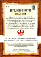 2019 Panini Diamond Kings Enyel De Los Santos #31 Rookie