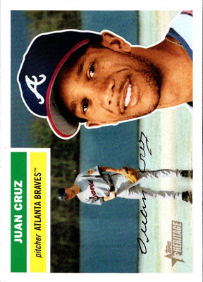 2005 Topps Heritage Juan Cruz #53
