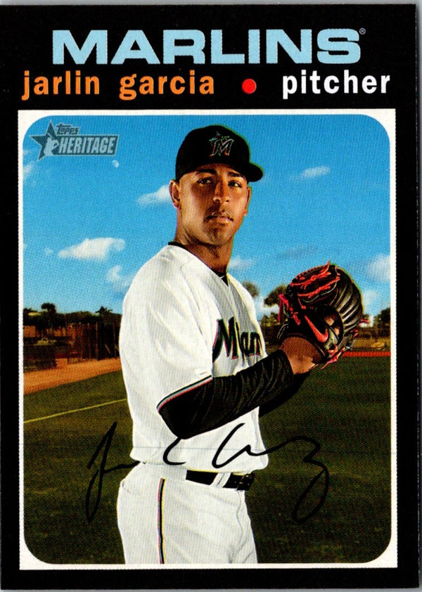 2020 Topps Heritage Jarlin Garcia #155 NM-MT+