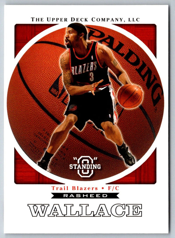 2003 Upper Deck Standing O Rasheed Wallace #65