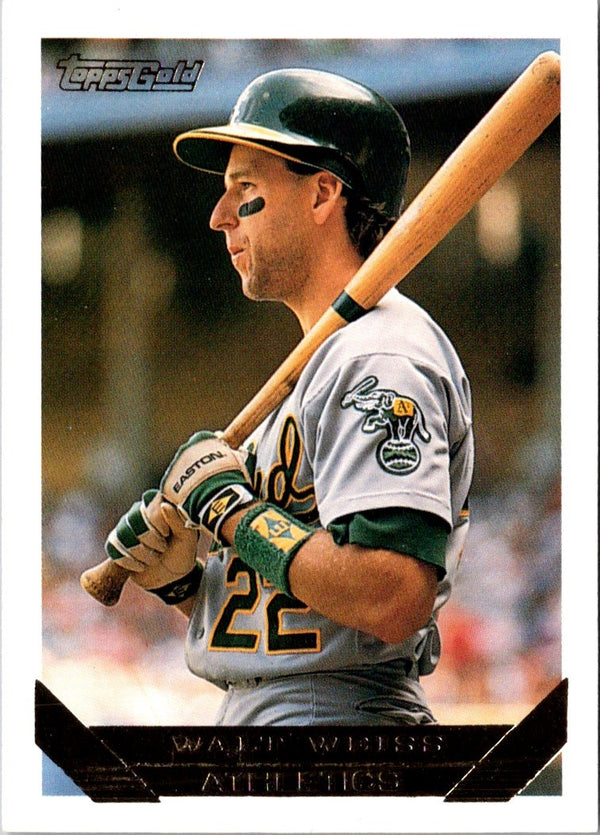 1993 Topps Gold Walt Weiss #580