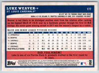 2018 Topps Big League Luke Weaver #177