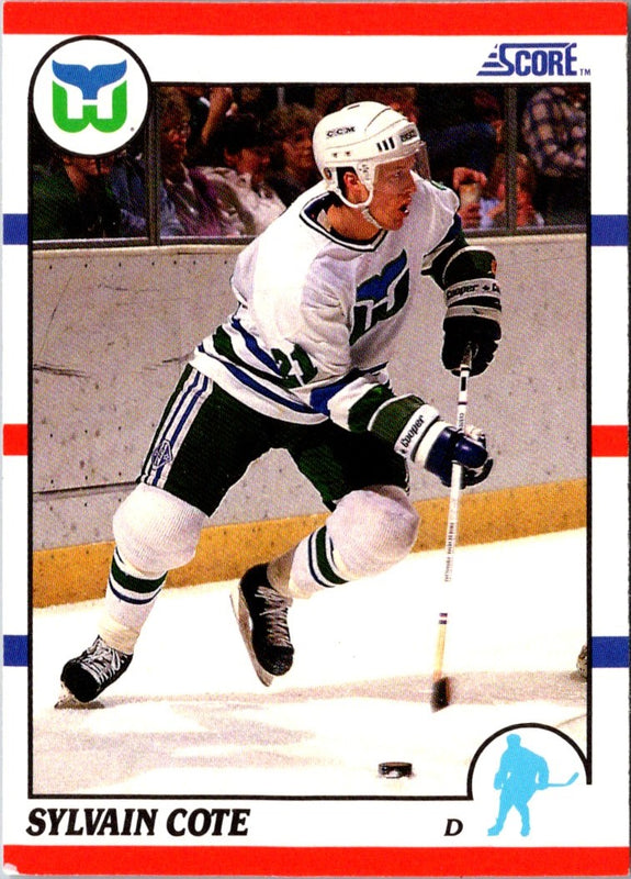 1990 Score Sylvain Cote #83