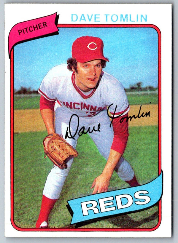 1980 Topps Dave Tomlin #126