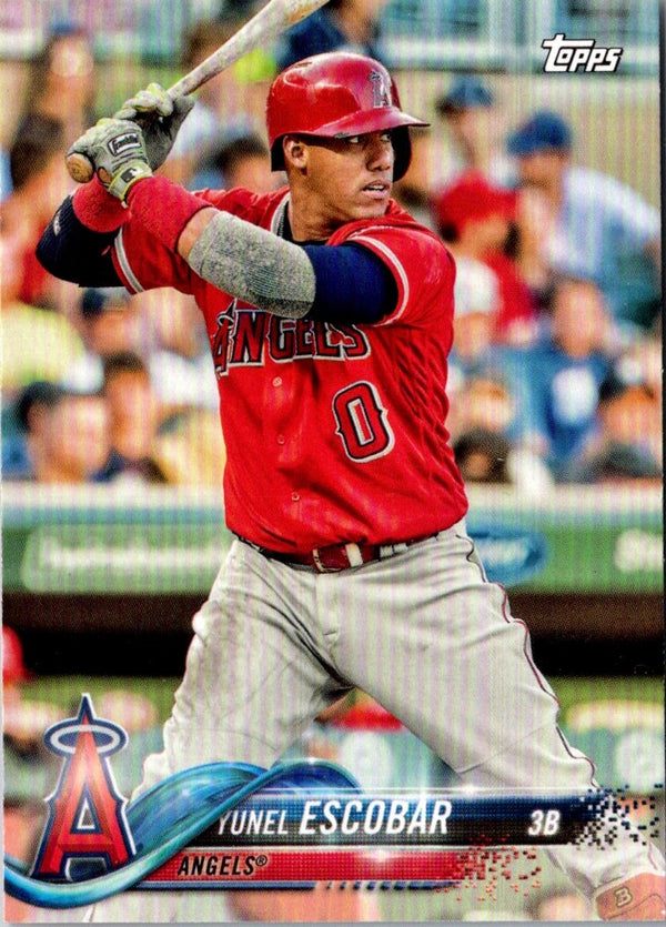 2018 Topps Los Angeles Angels Yunel Escobar #A-3