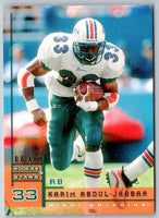 1998 Leaf Rookies And Stars Karim Abdul-Jabbar #132