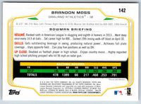 2014 Bowman Brandon Moss #142