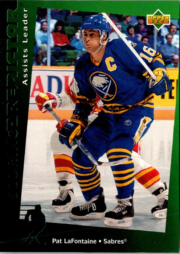 1994 Upper Deck Predictors Retail Exchange Pat LaFontaine