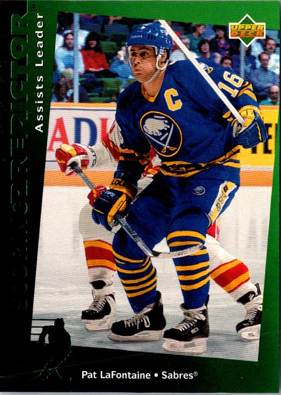 1994 Upper Deck Predictors Retail Exchange Pat LaFontaine #R17
