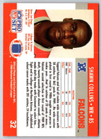 1990 Pro Set Shawn Collins #32