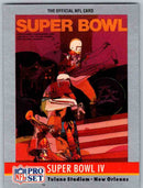1990 Pro Set Super Bowl Collectibles Super Bowl IV