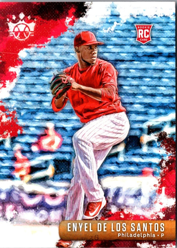 2019 Panini Diamond Kings Enyel De Los Santos #31 Rookie